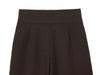 Women Wide Leg Pants Retro Dark Color Pleated Trousers High Waist Casual Work Office Straight Pants