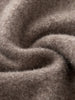 Women's Wool Pencil Pants Drawstring Elastic Waist Trousers Autumn Winter Solid 100% Merino Wool Knitted Cashmere Pockets Pants