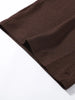 Women's Trousers Sets V-neck Crinkle Wave Texture Lace Up Tops High Waist Straight Trousers Street Office Lady Partywear