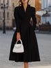 Casual Long Sleeve Maxi Dress Women Autumn Winter Party A-line Slim Dresses Elgant Vestidos