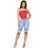 Skinny Jeans for Women High Waist Stretch Denim Trousers Mom Jeans Knee Length Pencil Pants Casual Comfort Trousers Oversize