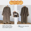 Real Fur Wool Jacket Reality Fur Jacket Women Natural Fox Fur Cuffs Winter Clothing Female Elegant with Belt Woolen Coat