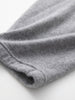 Women Cashmere Pants Autumn Winter Casual Loose Long Bloomers 100% Cashmere Knit Pants Chic Drawstring Pocket Cashmere Trousers