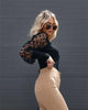 Corduroy Casual Trousers Women Autumn Winter Solid High-waist Flare Pants Lady Slim Black Gray Khaki Orange Long Pants