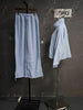 Women's Two-piece Set Stand Up Collar Short Zipper Cardigan Wide Leg Pants Autumn 19DB1233