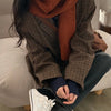 Vintage Plaid Women Blazers Japanese Autumn Winter Casual Office Lady Suit Jacket Female Retro Button Small Fragrance Outwear