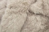 Women Cropped Faux Fur Jacket Coat Long Sleeve Front Snap-button Female Outerwear Chic Lapel Collar Thick Coat