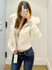 Fur Collar Hoody Slim Waist Bread Parkas Elegant Warm Women Clothing Lovely Zip Patchwork Casual Coats