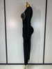 Women Sexy Sparkly Beading Bandage Dress Long Sleeve Bodycon Celebrity Party Elegant Evening Club Pary Dresses