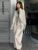 Sequined Tassel Oversized Shawl Tops Women Sexy Roud Neck Long Sleeve Shining Loose Fitting Capes Chic Ladies Partywear Clubwear