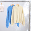 Women Sequined Fluffy Knit Cardigan Zip Up Stand Collar Loose Long Sleeve Sweater Jacket Autumn Party Casual Outerwear