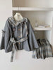 Spring JK Style School Uniform Design Woman Suit Preppy Blazer Plaid Skirt Vintage Korean Style Female Y2k 3 Piece Sets Outfits