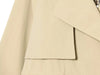 Women's Spring Retro Adjustable Waist Lapel Short Trench Coat Female High Street Casual Long Sleeve Windbreaker Mujer