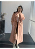 101801 Women Coat Winter Women's Jacket 10% Cashmere 90% Wool Classic Camel Wool Coat