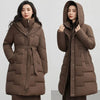 Women's Down Cotton Jacket Korean Version Versatile Lady Cotton Padded Outerwear Slim Temperament Ladies Winter Parka Coat