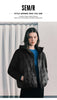 Women Down Jacket Waterproof Windproof Stain Resistant Lightweight Build 90 Percent Down Fill Panelled Design Winter