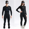 Women's Ski Suit Hooded Full Sleeve Jacket White High-Waisted Flared Pants Set Female Ski Sport Outerwear