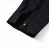 Street Women Jacket Urban Button V-neck Long Sleeve Patchwork Panelled Female Coat Spring Autumn Chic Lady Outwears