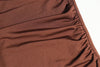 Women Full Sleeve Turtleneck Ribbon Ruched Long Maxi Dress Spring Sexy Street Slim Evening Night Club Party Dresses