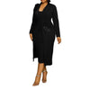 Women Dress Sets Two Pieces Set Matching Set Casual Elegant Flower V Neck Suit Coat Mid Calf Slip Dress Party Night Work