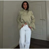 Side Button Ruffle Blazer Detachable Ruffle Cuff Jacket Stand Collar Spring Office Retro Edgy Casual Women Blazer