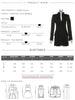 Office Elegant Dress Women Autumn Single Breasted Stand Collar Simple Solid Street Commute Skinny Suit Bodycon