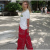 Lightweight Floral Print Oversized Coat & Square Scarf Skirt & Long Pants For Women Lady Holiday Streetwear Outfits