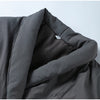 Upgraded Thick Wrap Front Tie Padded Jacket Kimono Style Collar Long Sleeve Loose Warm Daily Women Coat Winter Cotton Coats