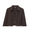 Women Elegant With Belt Long Shirt Dress Front Button Lapel Collar A-line Autumn Dresses Female Vestidos