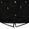 Autumn Winter Warm Plush Thicken Jackets Puffy Single Breasted Plus Size Overcoats Women's Drawstring Tie Waist Casual Parkas