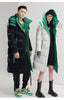 Winter Puffer Parkas Coat Womens Thicken Warm Long Down Cotton Coat Oversized Cotton-Padded Jacket Windproof Hooded Overcoat