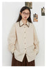 Women Shirt Loose Striped Long Sleeve Female Blouses Butterfly Button Cotton Girl Coat Autumn Winter