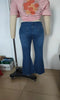 Women's Spring and Fall Casual Ripped High-waisted Slightly Flared Pants Jeans Slim-fit Wash Jeans Long Pants Y2k