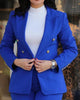 Pants Sets Two Piece Women Cardigan Blazer Double Breasted Slim Fit Pencil Pants Pockets Solid Casual Suits Outwear Spring