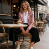 Dressy Sequin Coat Women's Sequin Jacket Shiny Open Front Blazer Jacket Party Sparkly Long Sleeve Cardigan Coat With Pockets 80%