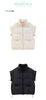 Autumn Winter Simplicity Comfortable Women's Cotton Vest Temperament Versatile Ladies Down Cotton Waistcoat Jackets