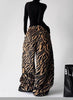 Women's zebra stripe print loose plush pants Tiger Print Lamb Wool Warm Casual Pants Women Y2K Straight Casual Trousers