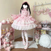 Han Mushroom Liang Original Design Lolita Dress Flower Marriage Jsk Suspender Dress Women