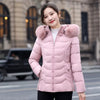 Winter Jacket Women Parka Long Coat Wool Liner Hooded Parkas Slim With Fur Collar Warm Snow Wear Padded Clothes