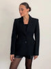 Autumn Spring Solid Lapel Blazer Jacket For Women Long Sleeve Single Breasted Suit Coats Female Street Chic Outerwear