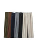 Women's Double Waistband Wide Leg Pants, High Elastic Waist With Drawstring, Side Pockets, Female Trousers, Chic