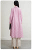 Pleated Lapel Collar Autumn Winter Thickened Pleated Women's Trench Coat Chic Loose Single Breasted Cotton Jacket