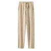 Cashmere Sweatpants Women Autumn Winter High Waisted Drawstring Pants Casual Knitted Harem Pants