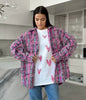 Blouse Women's Shirts Spring Autumn Plaid Long Sleeve Shirt Loose Tops Casual Coat Женский Топ Blusas Mujer Рубашка Женская