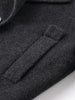 100% Pure Wool Short Coat Women Woolen Jacket Cropped Warm Relaxed Fit Chic Office Commuter Winter Outerwear