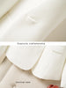 Light Job Style Draped Small Suit Women's Jacket One Button Long Sleeve Non-Slit Suit Top Spring & Fall Style