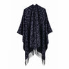 Winter Poncho Women Capes Scarf Imitation Cashmere Ladies Scarves Warm Shawls Wraps Woman Ponchos Bufanda Mujer Foulard