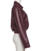 Zipper Jacket Woman Faux Leather Autumn Lapel Full Sleeve Hottie High Street Versatile Style Basic Coats