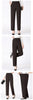 Spring Autumn Women Long Pants 2025New Elastic High Waist Casual Middle and Old Mom Pants Winter Plushed Warm Straight Pants 8XL