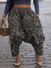 Women Streetwear Ripped Out Hole Denim Pants Fall Autumn Loose Safari Style Cargo Harem Hip Hop Jeans